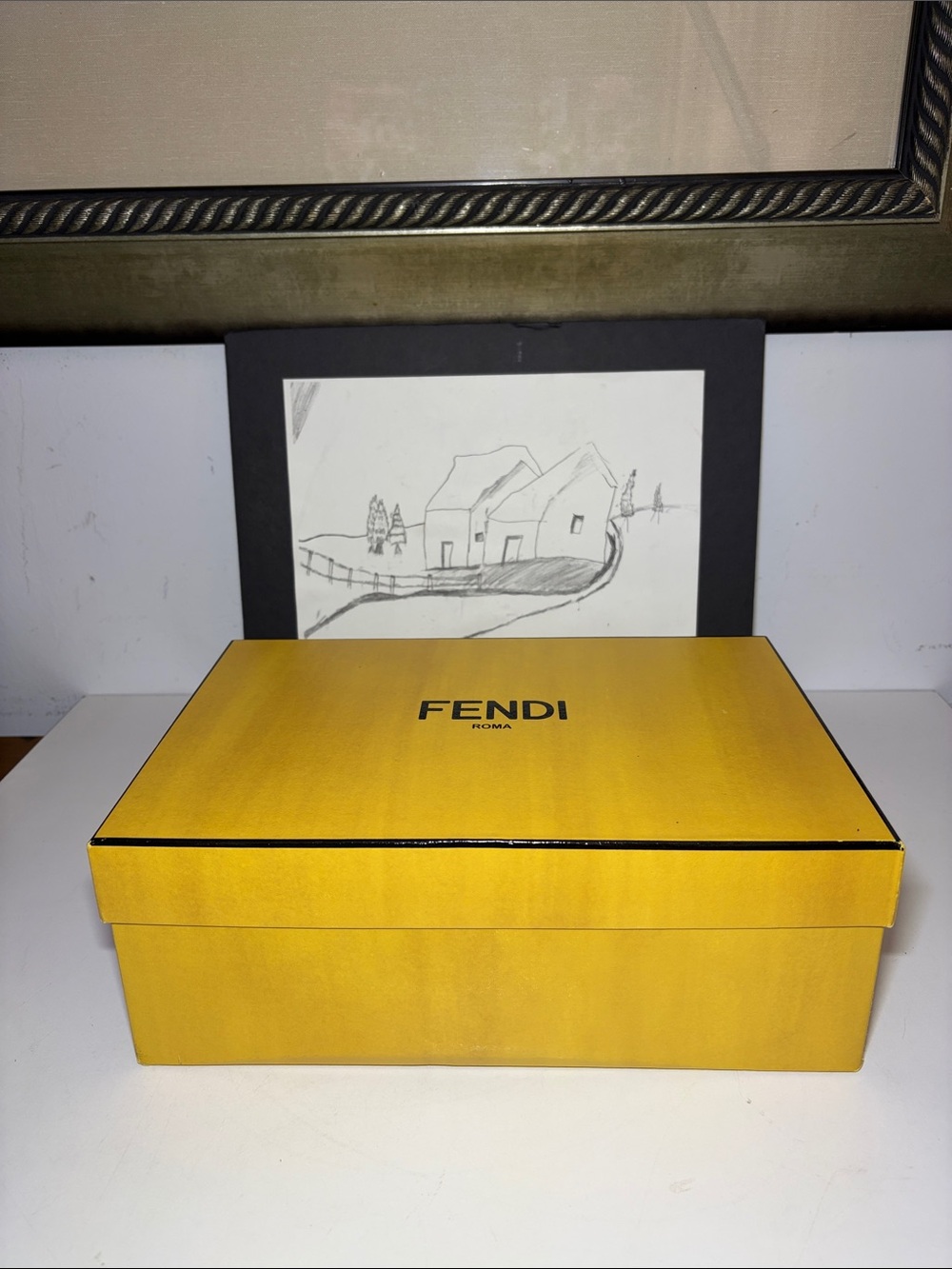 Fendi Roma Empty Shoe Medium Box